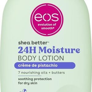 eos Shea Better Body Lotion- Crème de Pistachio, 24-Hour Moisture Skin Care, Lightweight